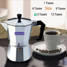 قهوه جوش و اسپرسوساز دستی موکاپات 3کاپ