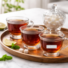 فنجان پایه دار مدل سلطنتی YUJING